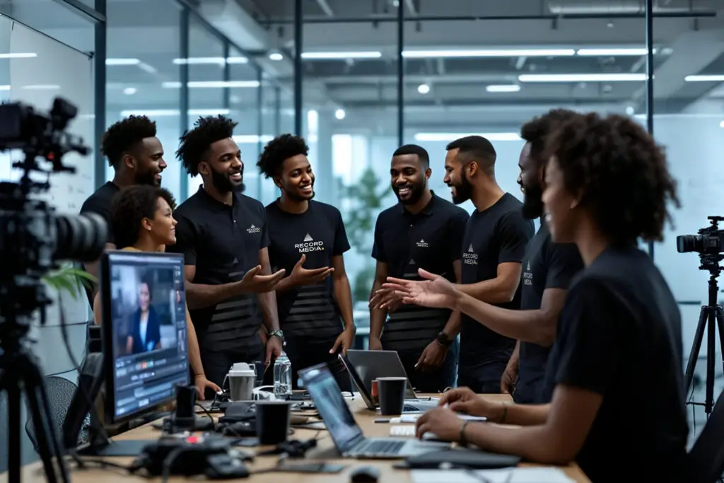 Equipe RECORD MEDIA Gabon